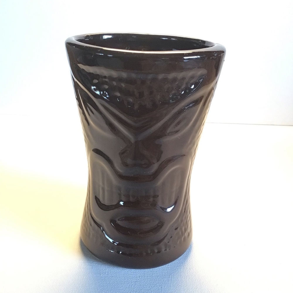 Vintage Hawaiian Tiki Maui Lu Resort Stoneware Cocktail Cup